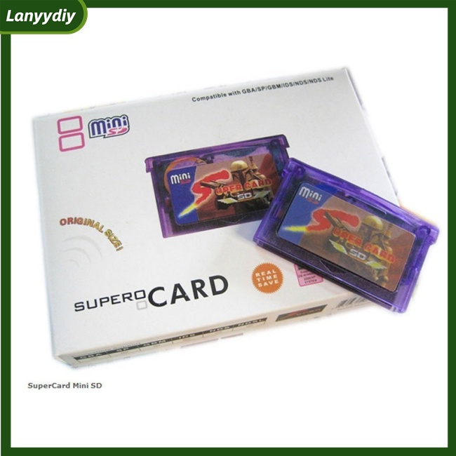 Lanyydiy Mini Super Card SD Flash Adaptador Cartucho 2GB Juego De