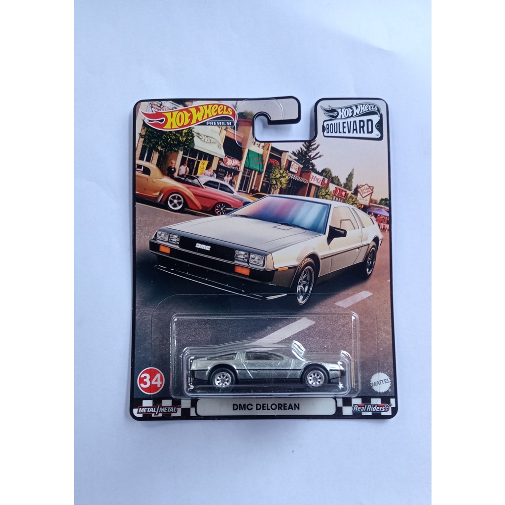 Hot Wheels Dmc Delorean Bolevard G Car Culture Premium Shopee M Xico