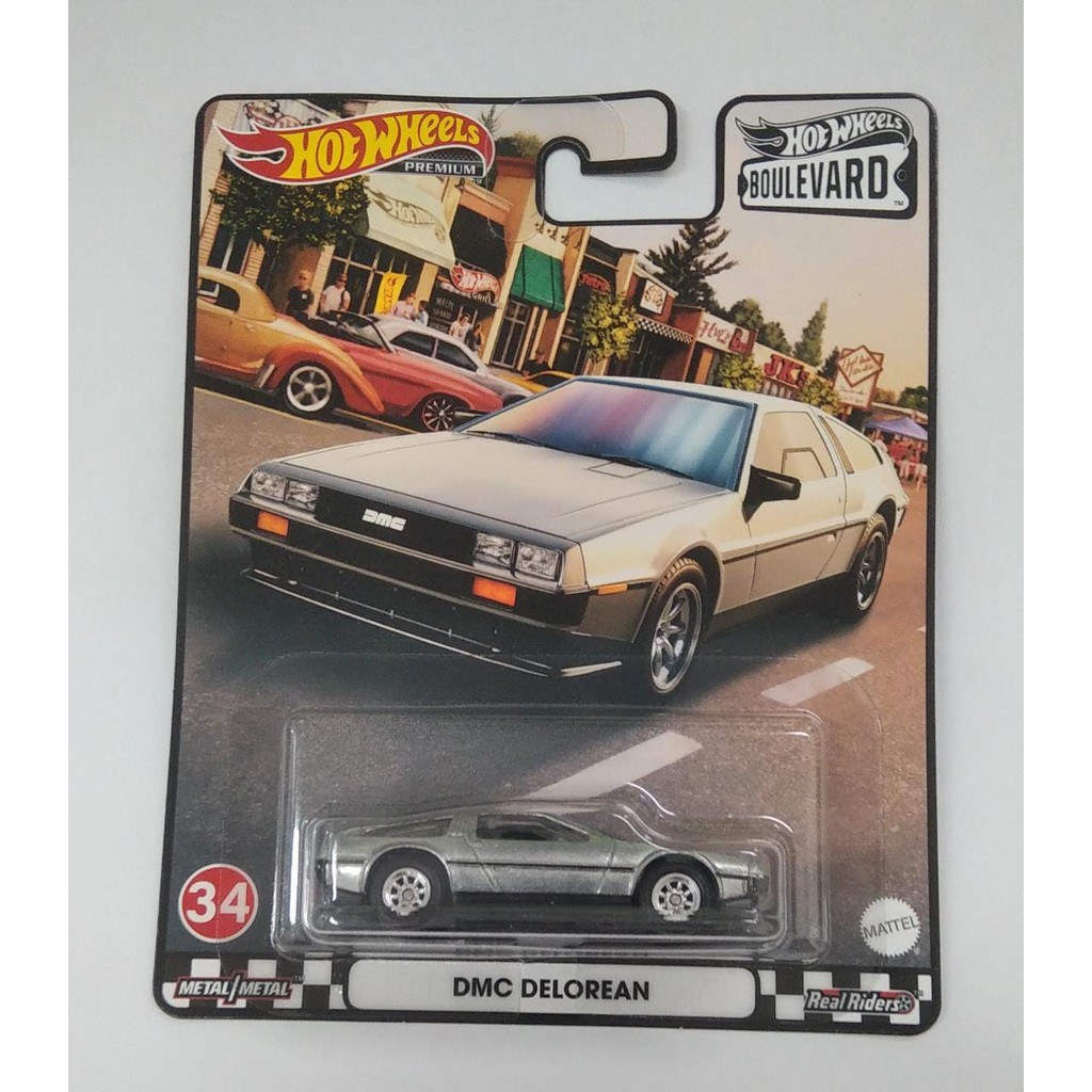 Hot Wheels Boulevard Dmc Delorean Gris Plata Shopee M Xico