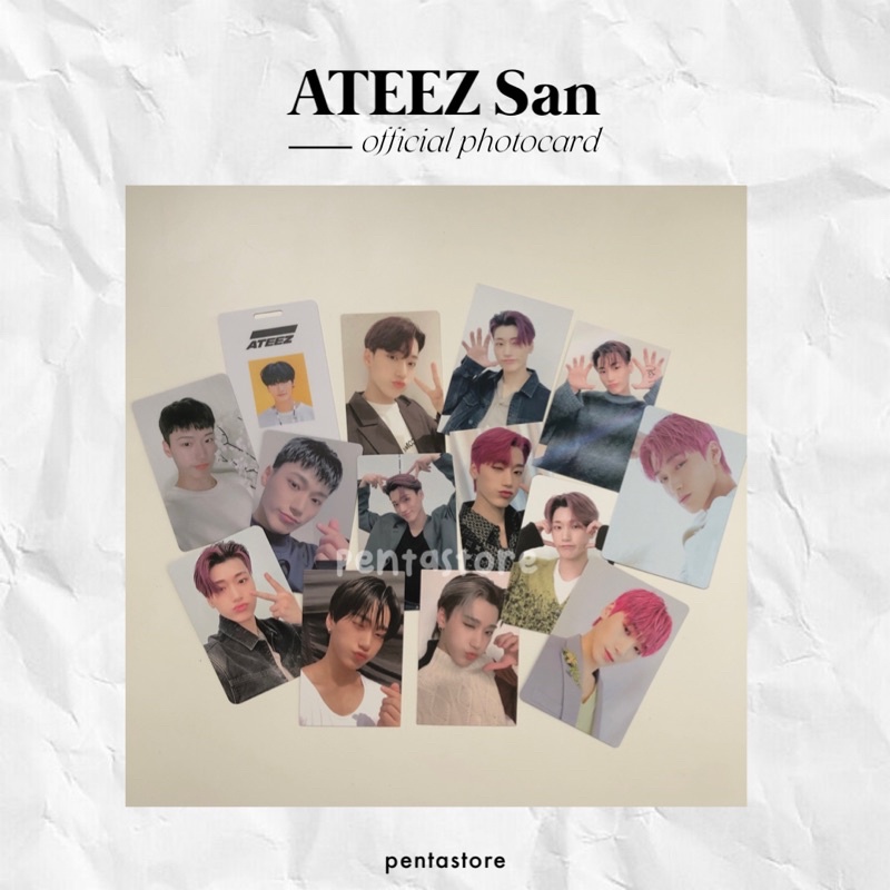 Ateez San Photocard Mejor Precio Enero 2023 BigGo México