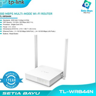 Tp Link TL WR 844N 300Mbps Wifi Router TP Link Multi Modos Router