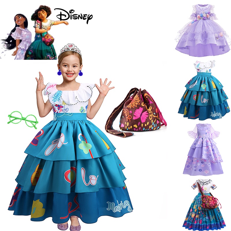 Disney New Mirabel Encanto Vestidos Para Ni As Vestido De Princesa