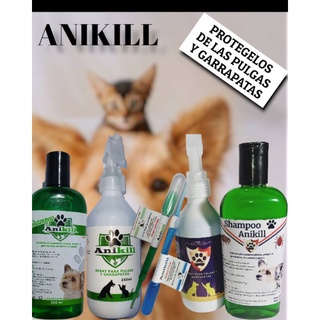 Spray Antipulgas y Garrapatas Para Perros y Gatos ANIKILL Shopee México