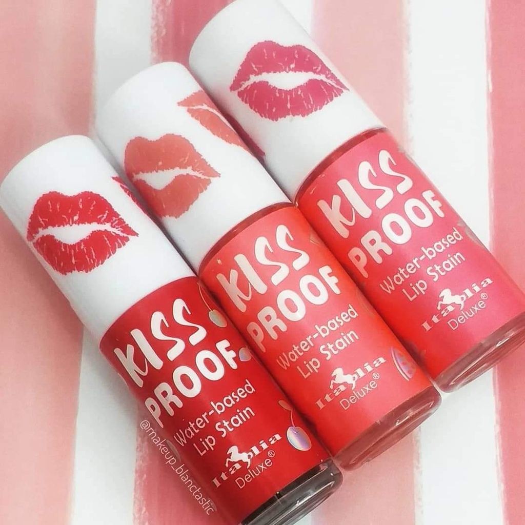 Tintas para labios Kiss Proof de Italia Deluxe Shopee México