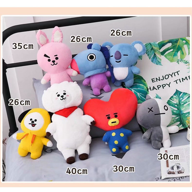 Muñeco De Peluche KPOP BTS BT21 De 30 Cm regalo Para Muñeca