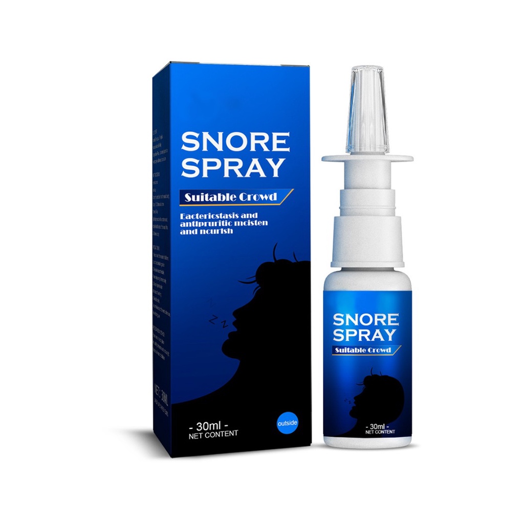 Spray Anti Ronquidos Para Aliviar Los Respiración Nasal Fría 30ml