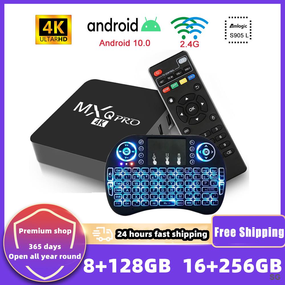 Caja De Smart Tv Mxq Pro K G Home Box Android K Hd Y Teclado I