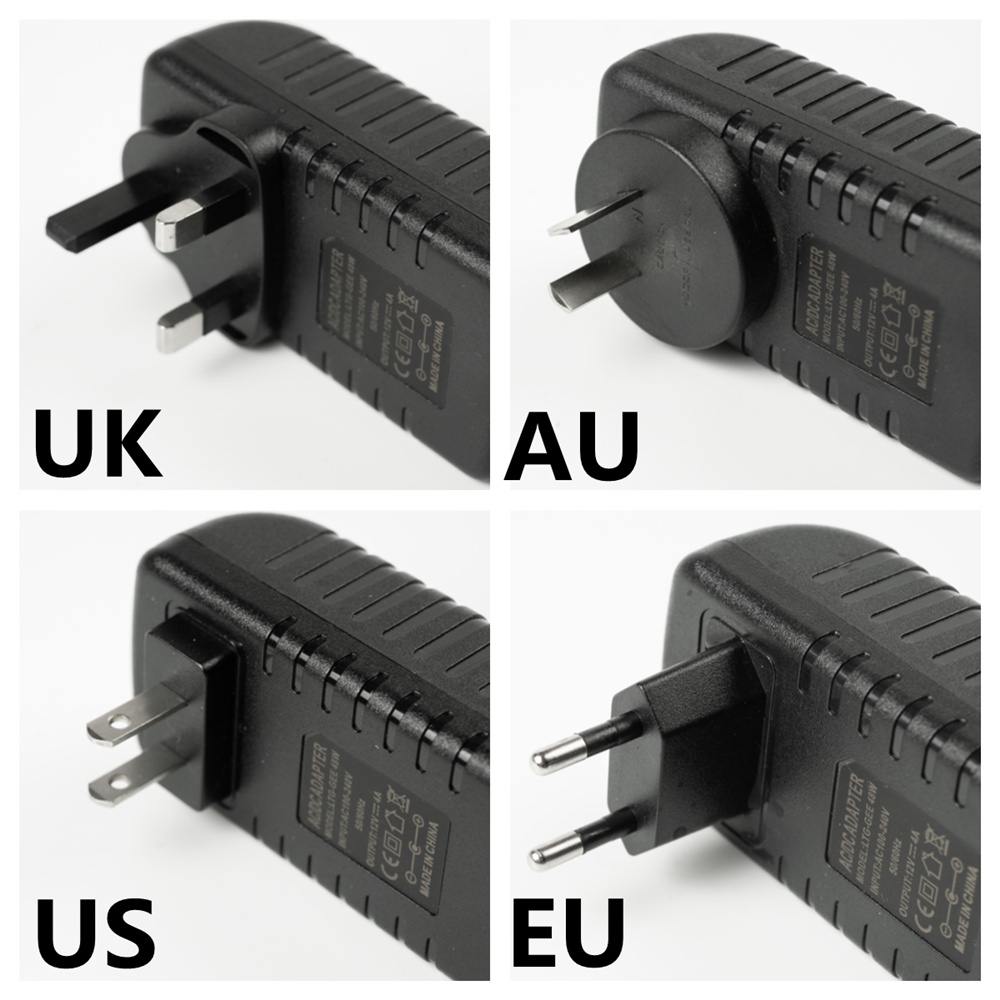 Enchufe Del Reino Unido Ac A Dc Adaptador V Fuente De Alimentaci N De