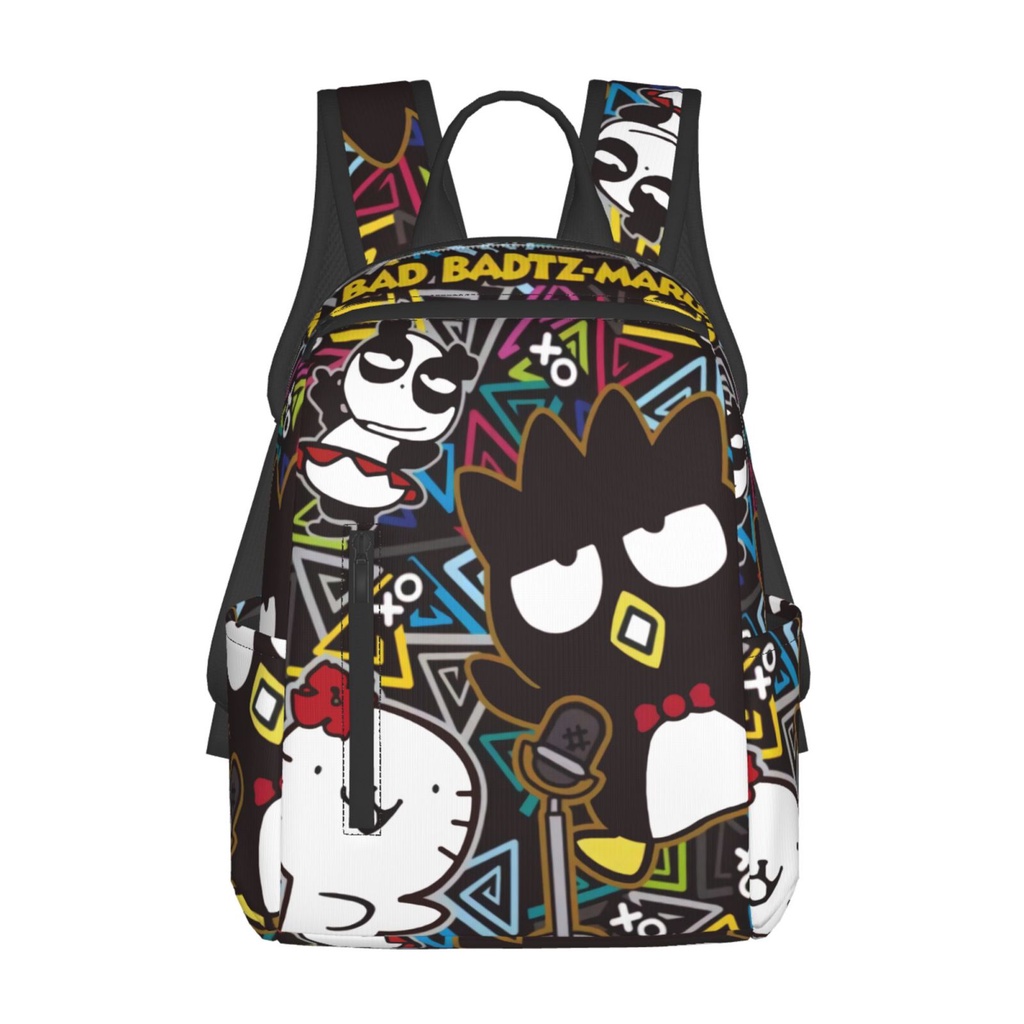 Sanrio Badtz Maru Mochila Ligera De Gran Capacidad Para Niños De Ocio