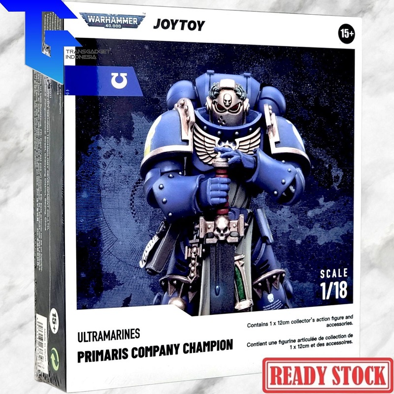 Joytoy Warhammer K Ultramarines Primaris Company Champion Jt