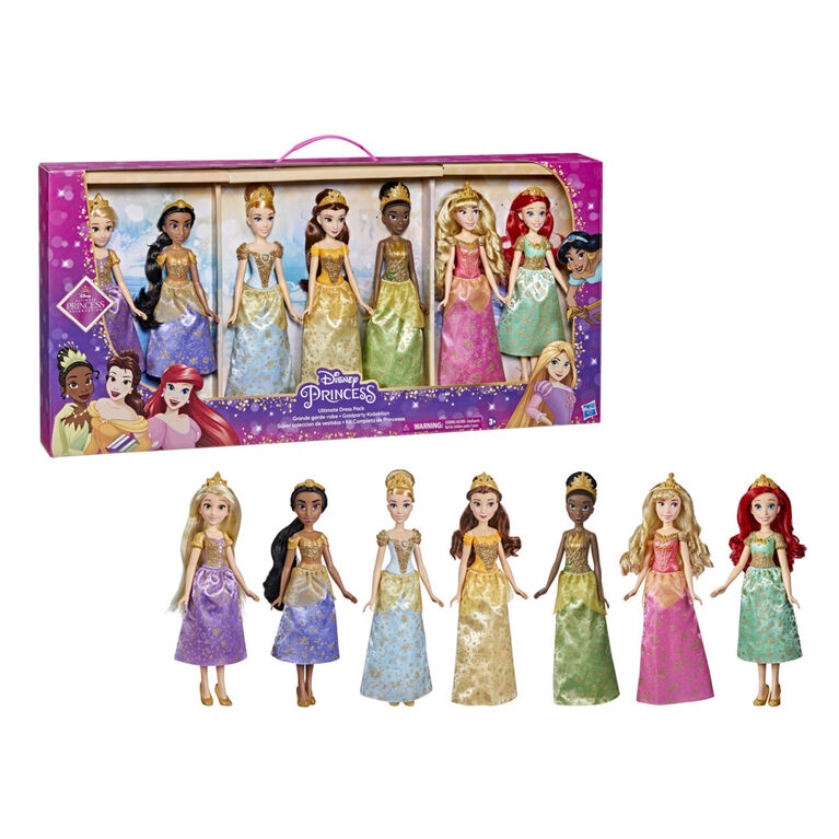 Kit Princesas Super Colección De Vestidos Disney Princess