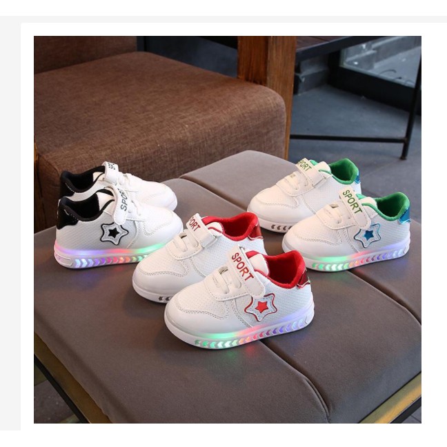George Bernard cómodo Inferir HZ) Zapatos led para niños Hzk49 | Shopee México