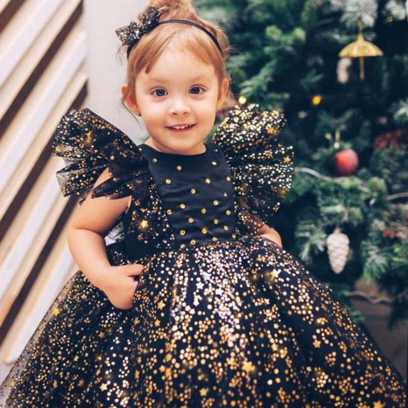 1 2 3 4 5 Años Vestido De Bebé Niñas Verano Malla Moda Princesa Fiesta  Navidad Halloween Regalo De Cumpleaños Ropa Para Niños | Shopee México