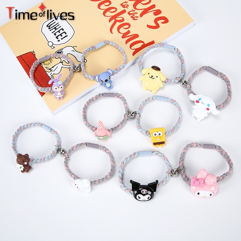 2 Pulseras Magnéticas De Dibujos Animados Para Parejas , Diseño De Amistad  , Regalos Para Novios , Novia | Shopee México