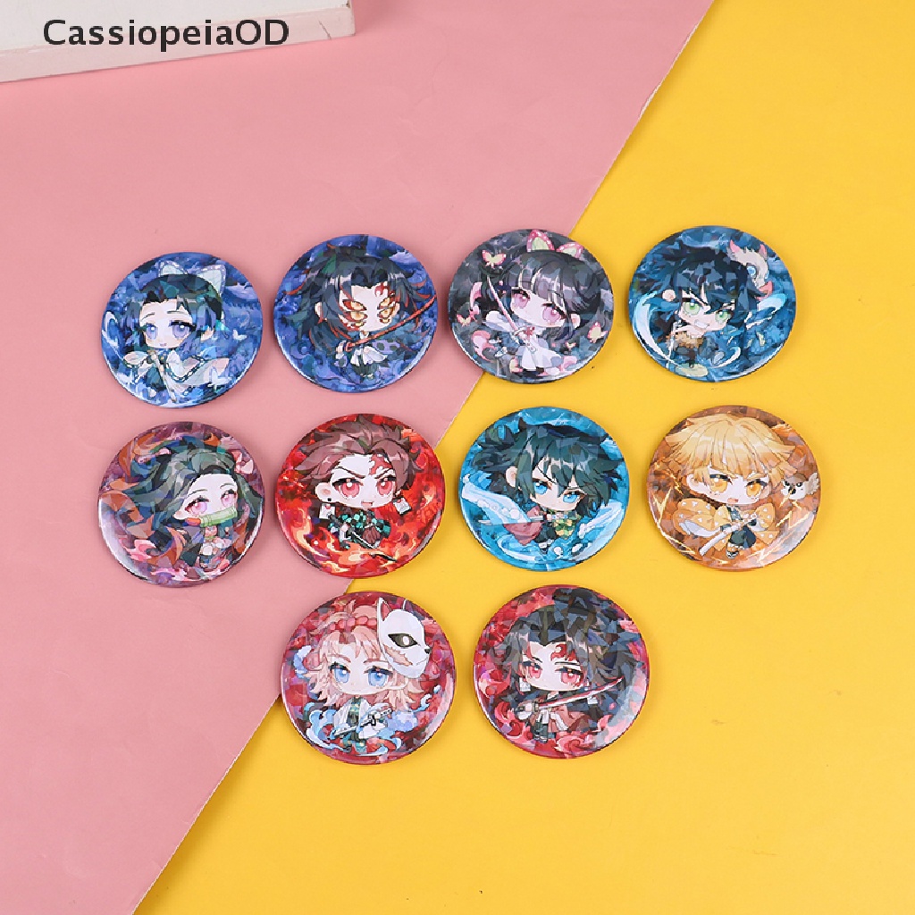 T1163 Anime tierra del Botón Brillante Badge Pin Cosplay 5.8 Cm 2.3" 