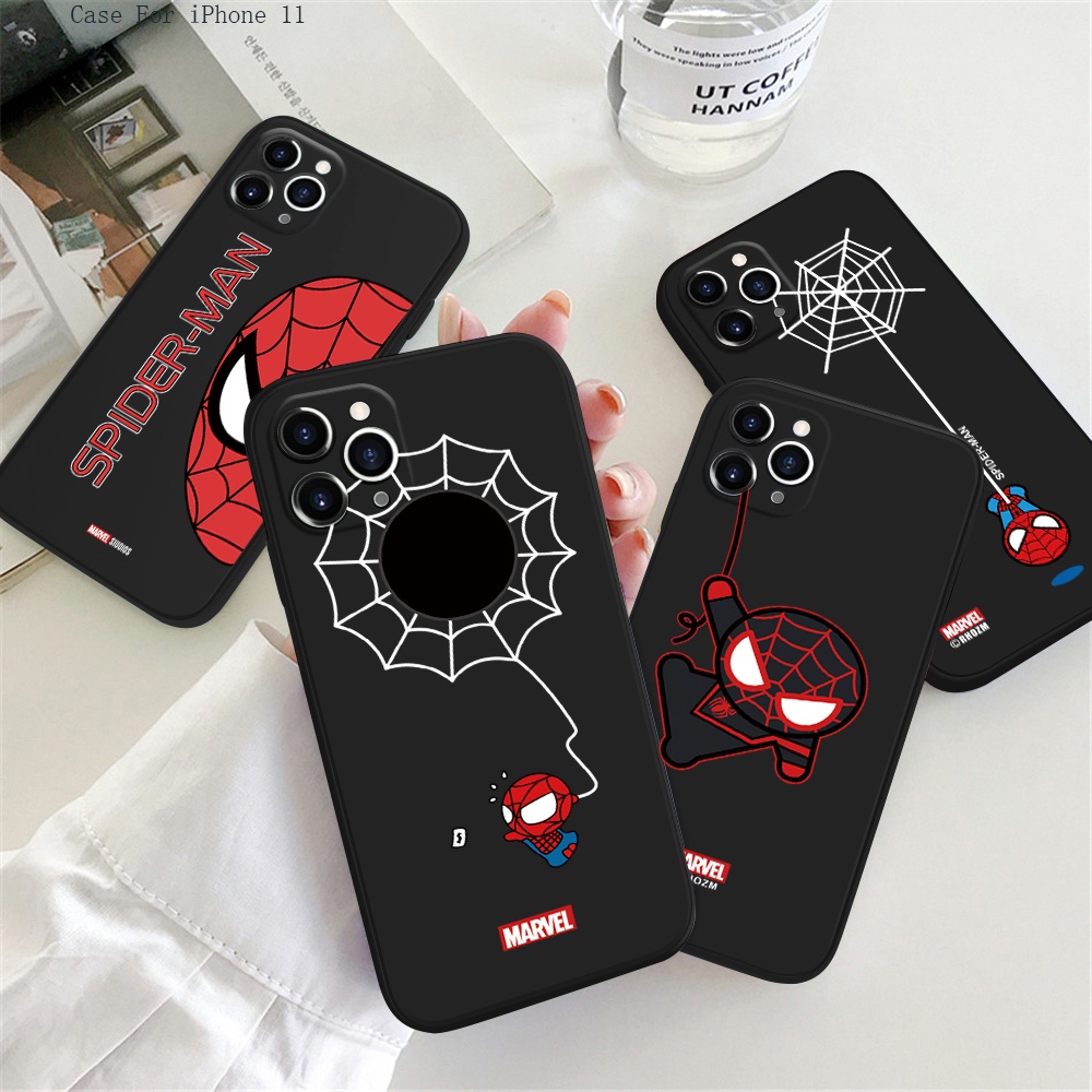 iPhone 11 Pro Max X XS Compatível Funda Celular Suave Para Estuche  Spiderman Caso | Shopee México