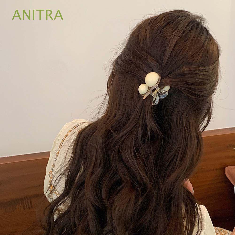 Clip de oro A98 Corea del pelo simple chica dulce Señora temperamento Accesorios para el cabello-Rose 