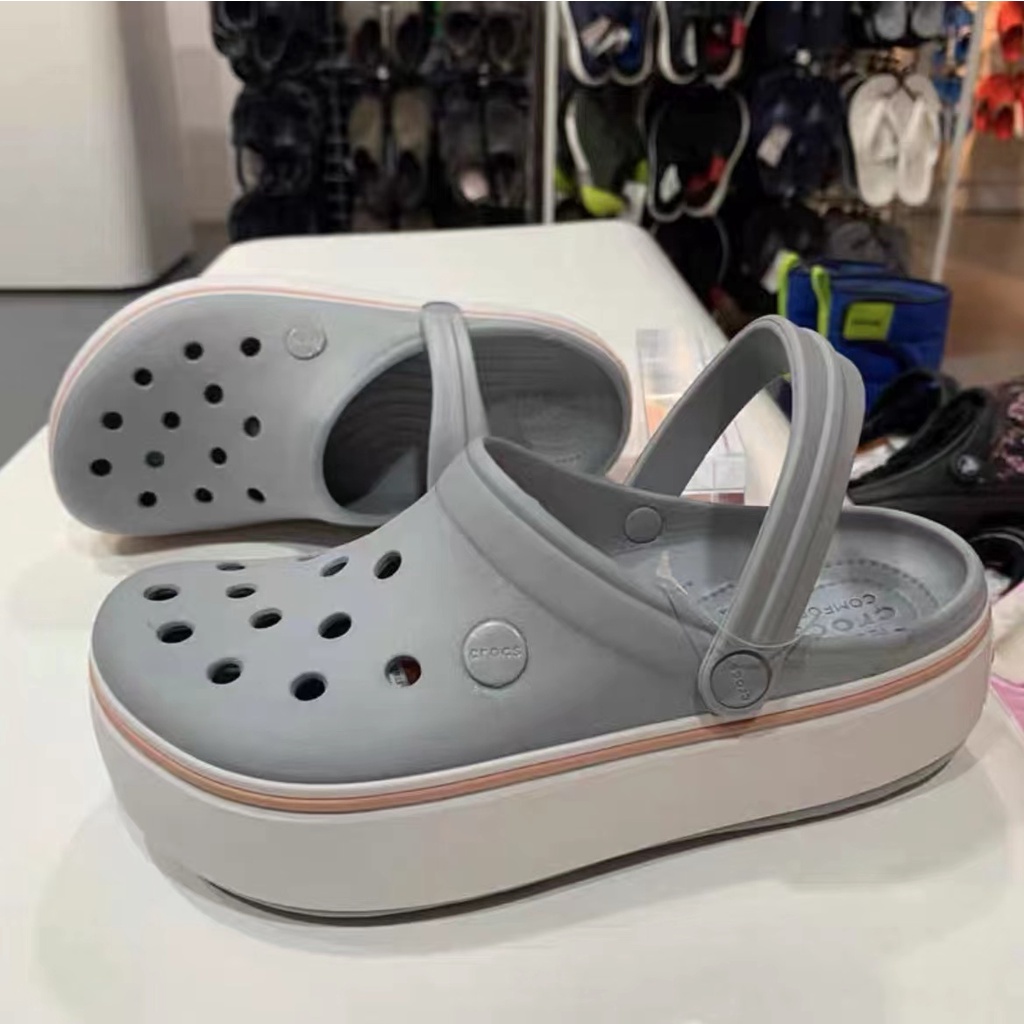 Crocs Mujer Plataforma Zapatillas Y Sandalias QKWI | Shopee México