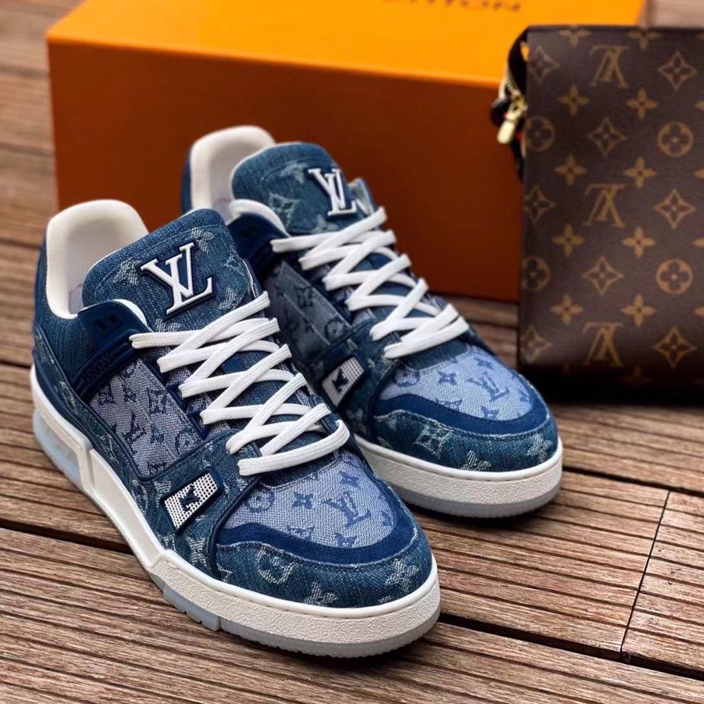 inquilino después de esto Crítica LOUIS Vuitton Zapatos Deportivos Casuales Para Hombre Luis | Shopee México