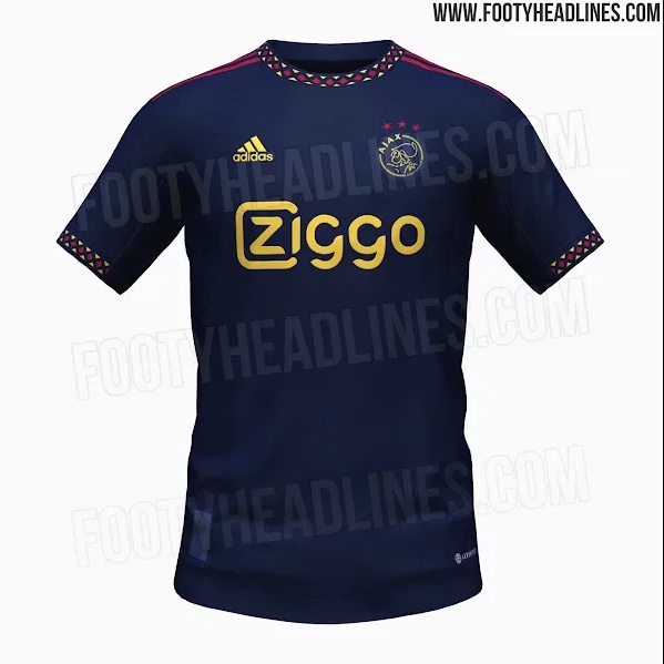 Ajax jersey 2022-2023 Visitante/Punto