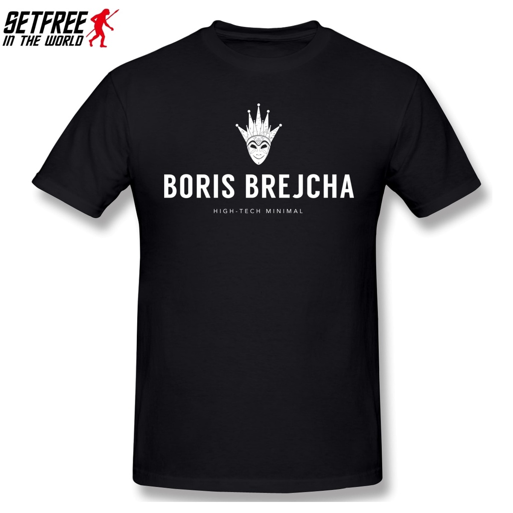 Hardwell Boris Brejcha Camisetas De Gran Tamaño O-Cuello De Algodón De Manga Corta