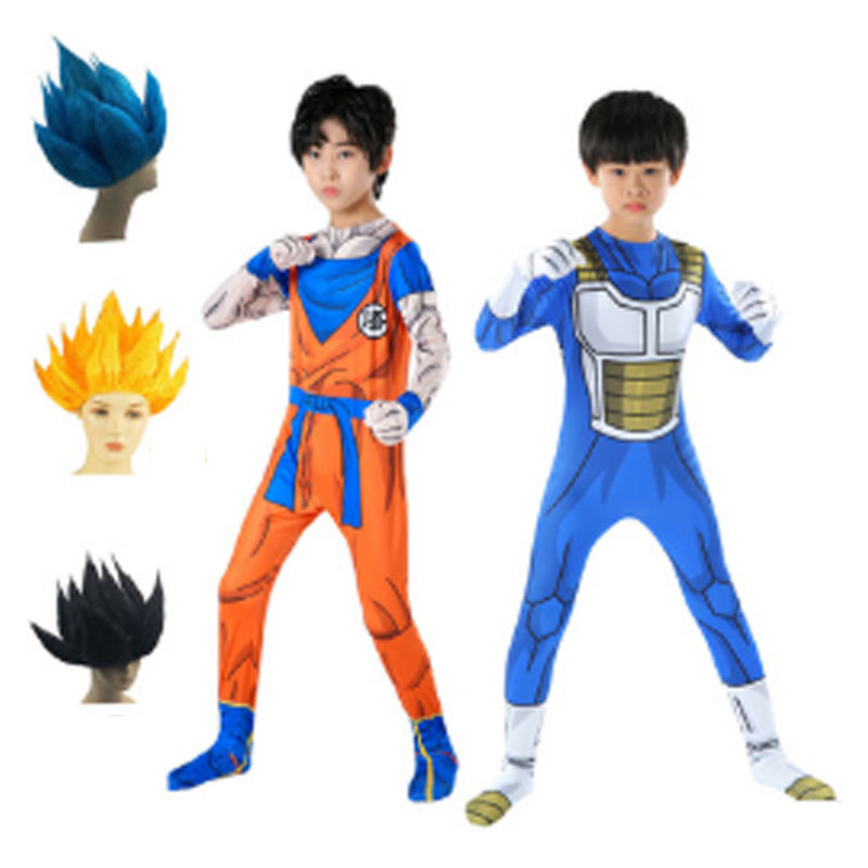 Dragon Ball Cosplay Disfraz De Hijo Goku Bejita Niños Abrigo Chamarra  Superior Ropa De Halloween Fiesta Mostrar Navidad Uniforme Conjunto Wi |  Shopee México