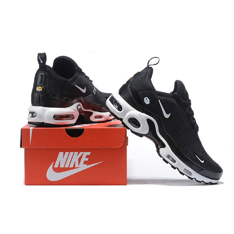 Nike Air Max Negro Y Blanco Zapatos De Hombre Mujer z718 | Shopee México