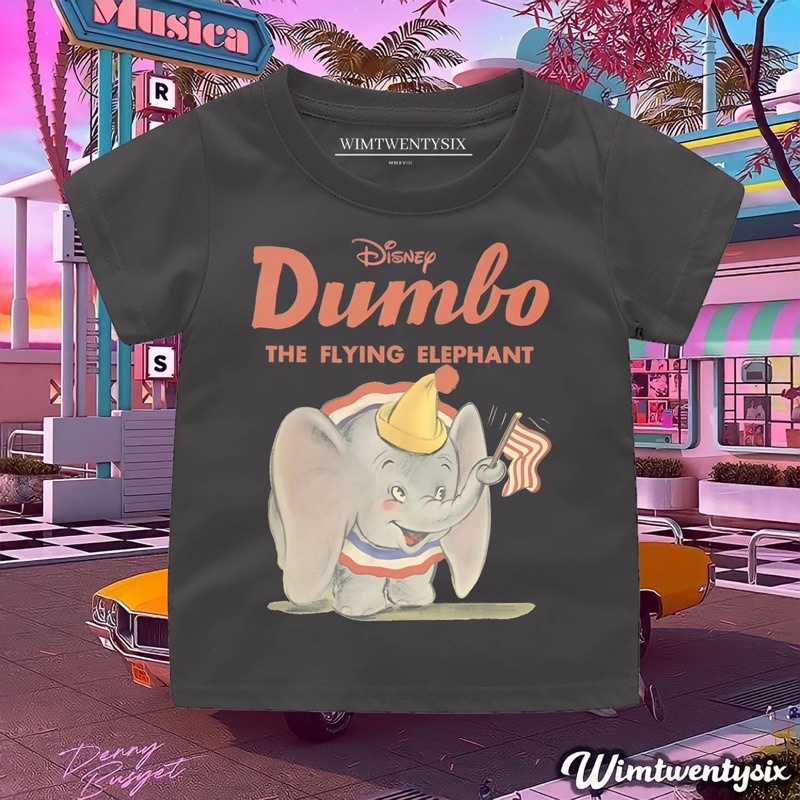 Disney hombre Dumbo Classic Dumbo Camisa De Entrenamiento 