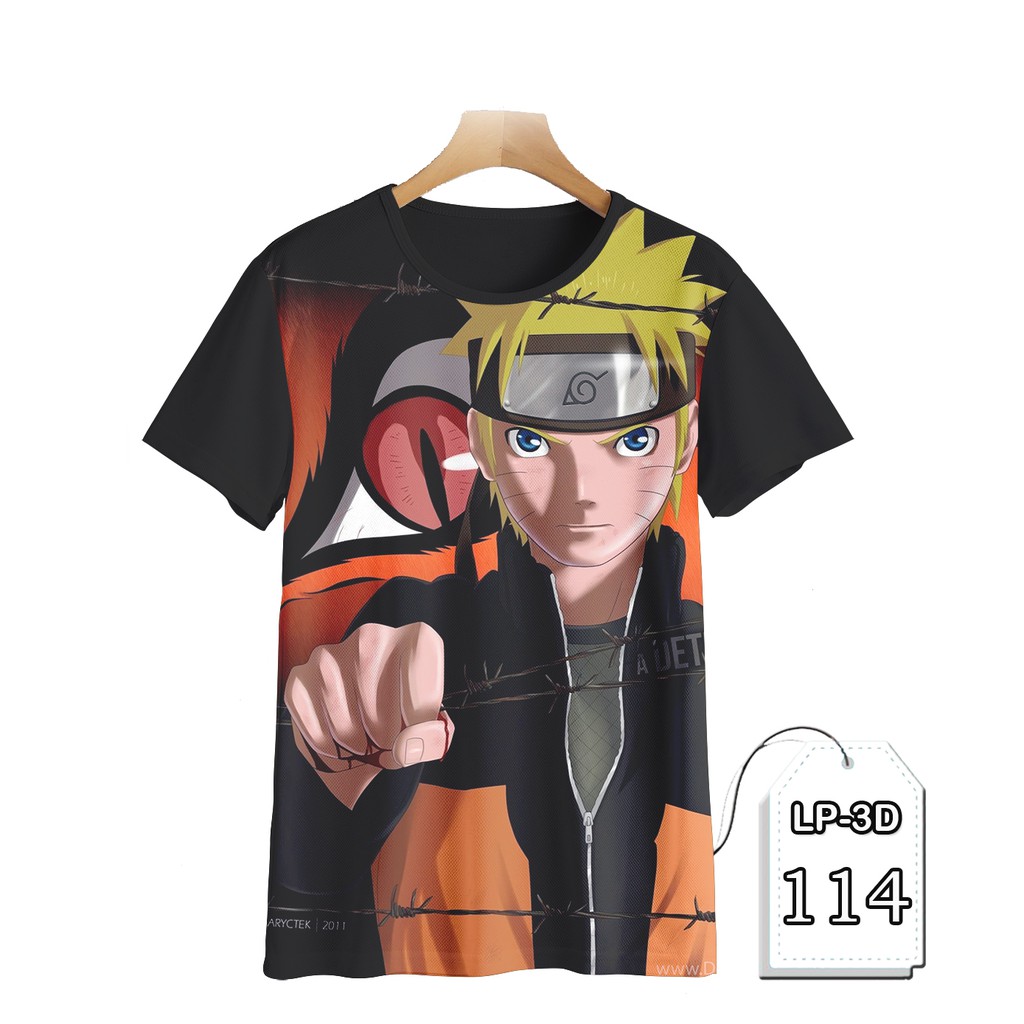 Naruto Uzumaki ropa de impresión 3D Anime ropa para niños LP3D-114 | Shopee  México
