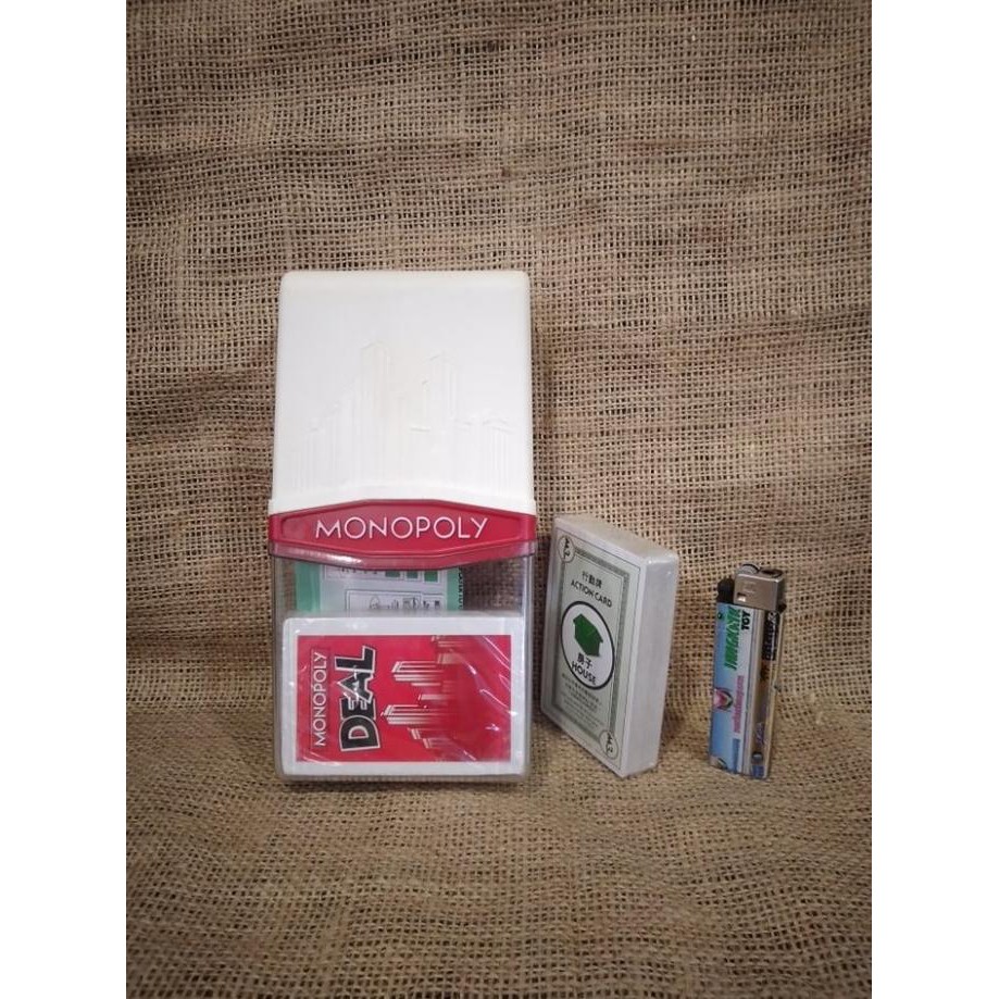 Monopoly Deal Card Family juego incluye Shuffle Shaker Hasbro no Shopee México