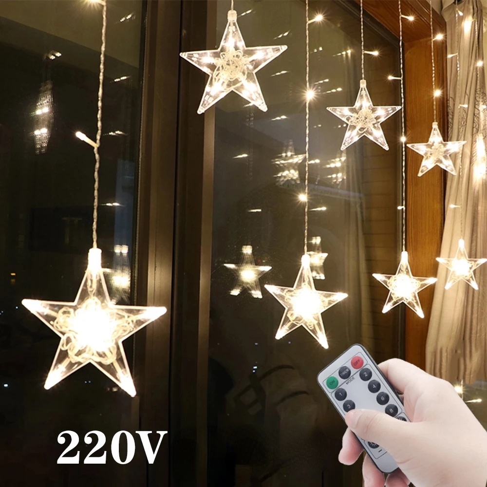 Temporizador Decoraciones de Navidad Luces al aire libre 394Ft/120m 1000 Luces LED 8 modos
