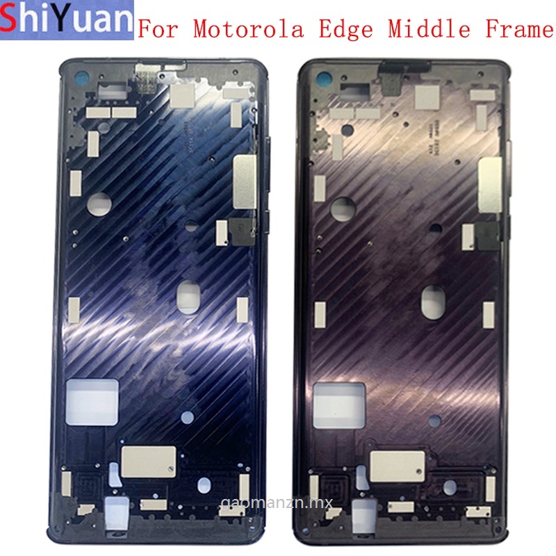 Carcasa Marco Medio LCD Bisel Placa Panel Chasis Para Motorola Moto Edge Teléfono Metal Piezas De Reparación