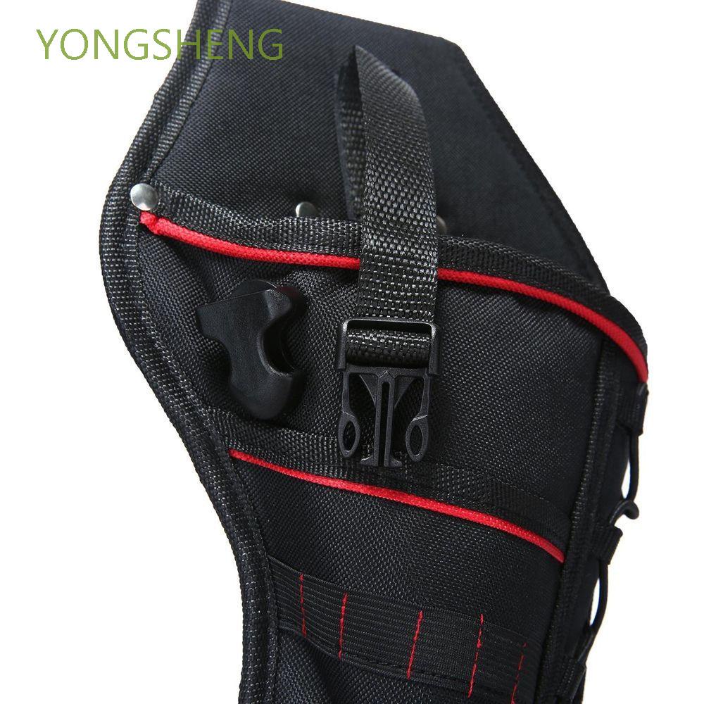 Yongsheng Garden Tool Bag Holster Canvas Tool Bag Pouch Bag Portable Waist Pocket Driver Drill Holster Top Quality Canvas Waist Belt Electrician Tool Multicolor Shopee Mexico