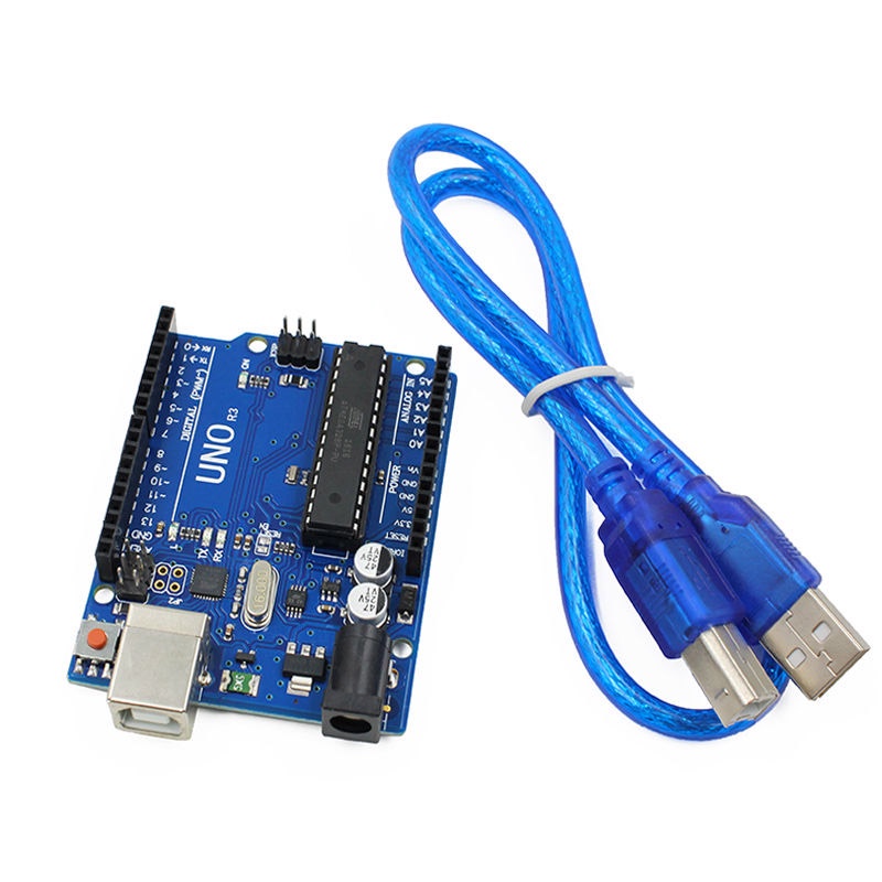 Arduino UNO R3 Board with USB Cable Compatible with Genuine ATMega328 ...
