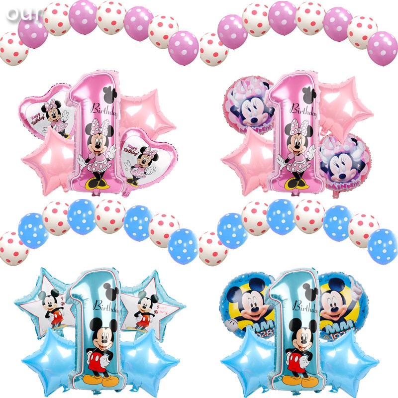 14 Unids Set 32 Pulgadas Mickey Minnie Digital Pelicula De Aluminio Globos Bebe Aniversario Cumpleanos Mickey Mouse Globos Decoracion De Fiesta Necesidades De Fiesta Shopee Mexico