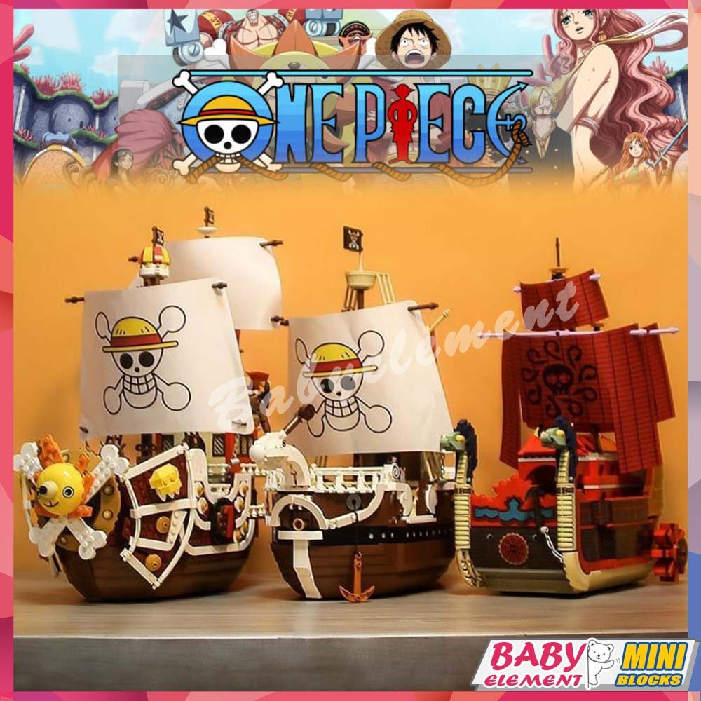 ONE PIECE Lego Bloques De Construcción Pirata Barco Luffy Polar Diver