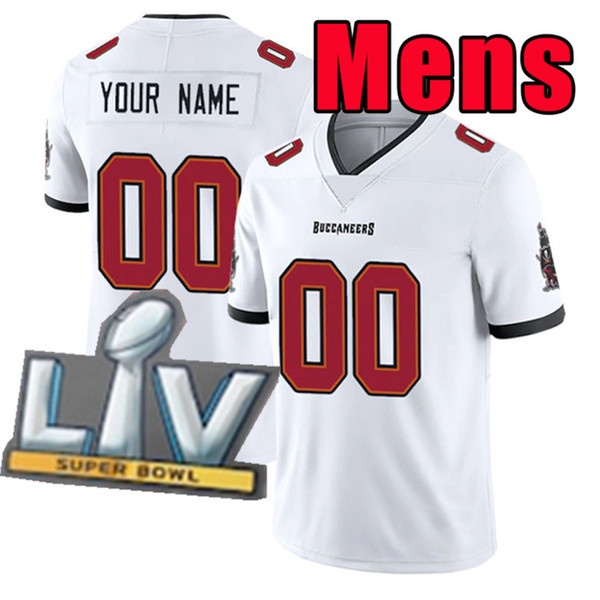 NFL_Jerseys 10J TB 12 Tom Brady 85 Julio Jones Custom Bucs