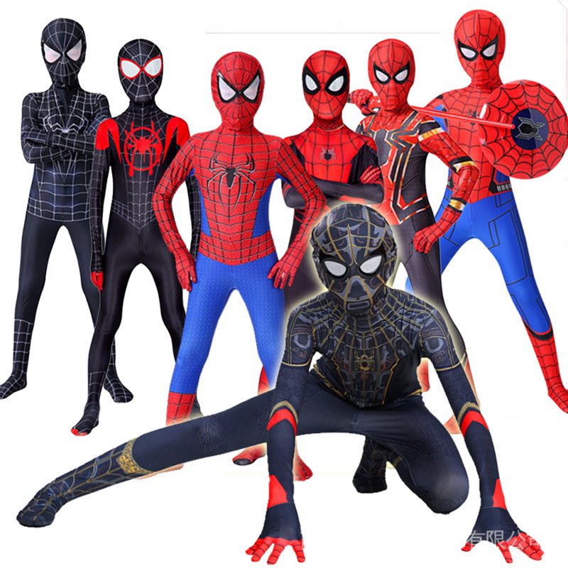 En stock] � Spiderman Lejos De Casa Cosplay Disfraz Peter Parker Zentai  Traje De Superhéroe Mono De Halloween | Shopee México