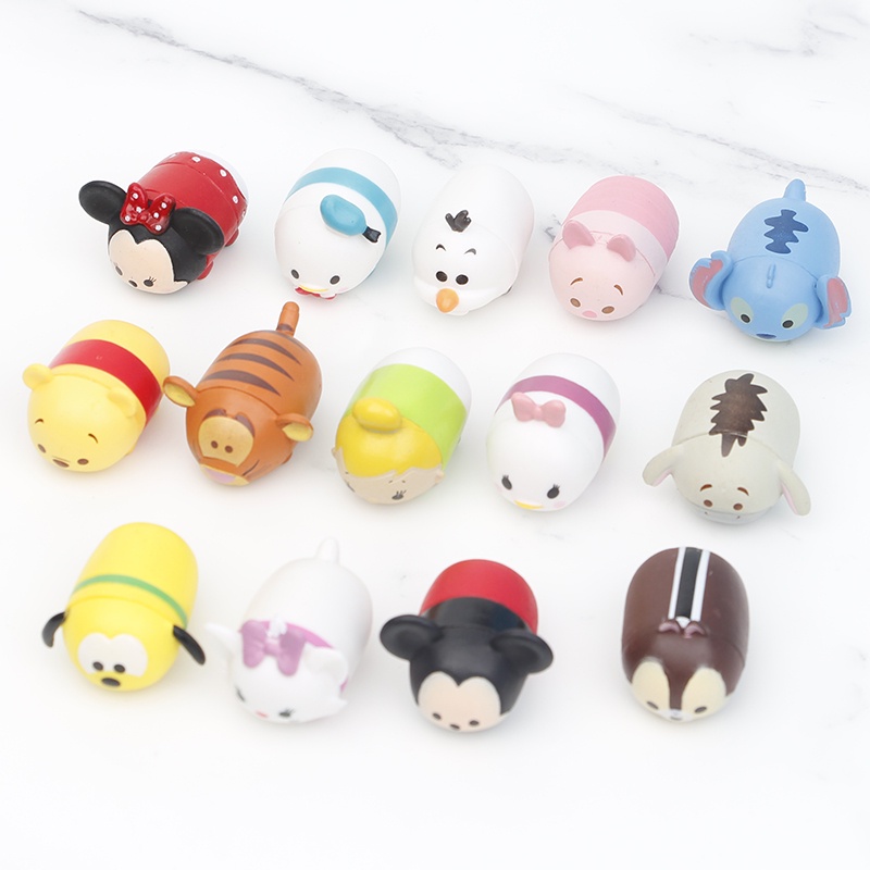 Tsum Tsum Mickey Minnie Winnie the Pooh Tigger de Dumbo molde de silicona para decoración de dulces para tartas forma de personajes de Frozen 