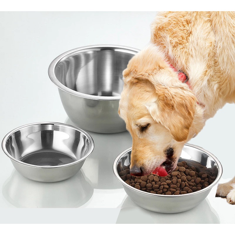 Cuenco para Perros Cuenco para Perros Y Gatos Plato De Alimentación Lenta para Mascotas De Acero Inoxidable Alimentador Duradero Cuencos Elevados De Comida para Mascotas para Perros Gatos Suministros 