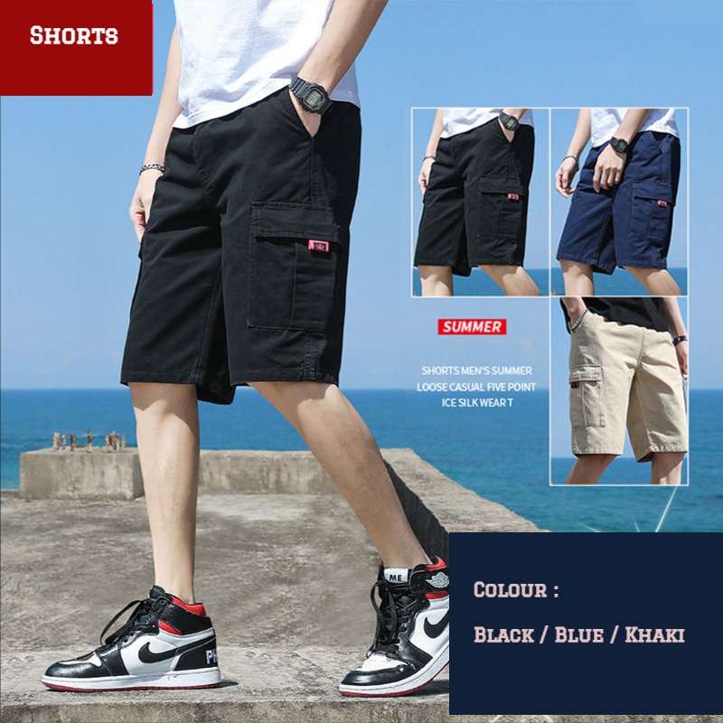 Para Hombre Crosshatch Pantalones Cortos Estilo Cargo De Mezclilla Diseñador Jeans Cargo 3/4 De Largo Hasta La Rodilla Casual 