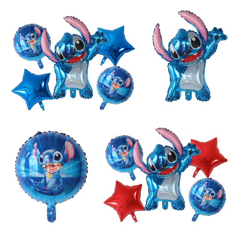 Lilo Y Stitch Party Lilo Y Stitch Globos Para Decoracion De Fiesta De Cumpleanos Baby Shower Shopee Mexico
