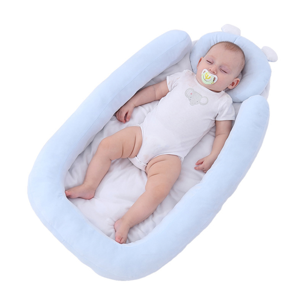 Hgm Home Daily Baby Bassinet Infant Portable Ultra Soft Lounger Bed Mattress Shopee Mexico