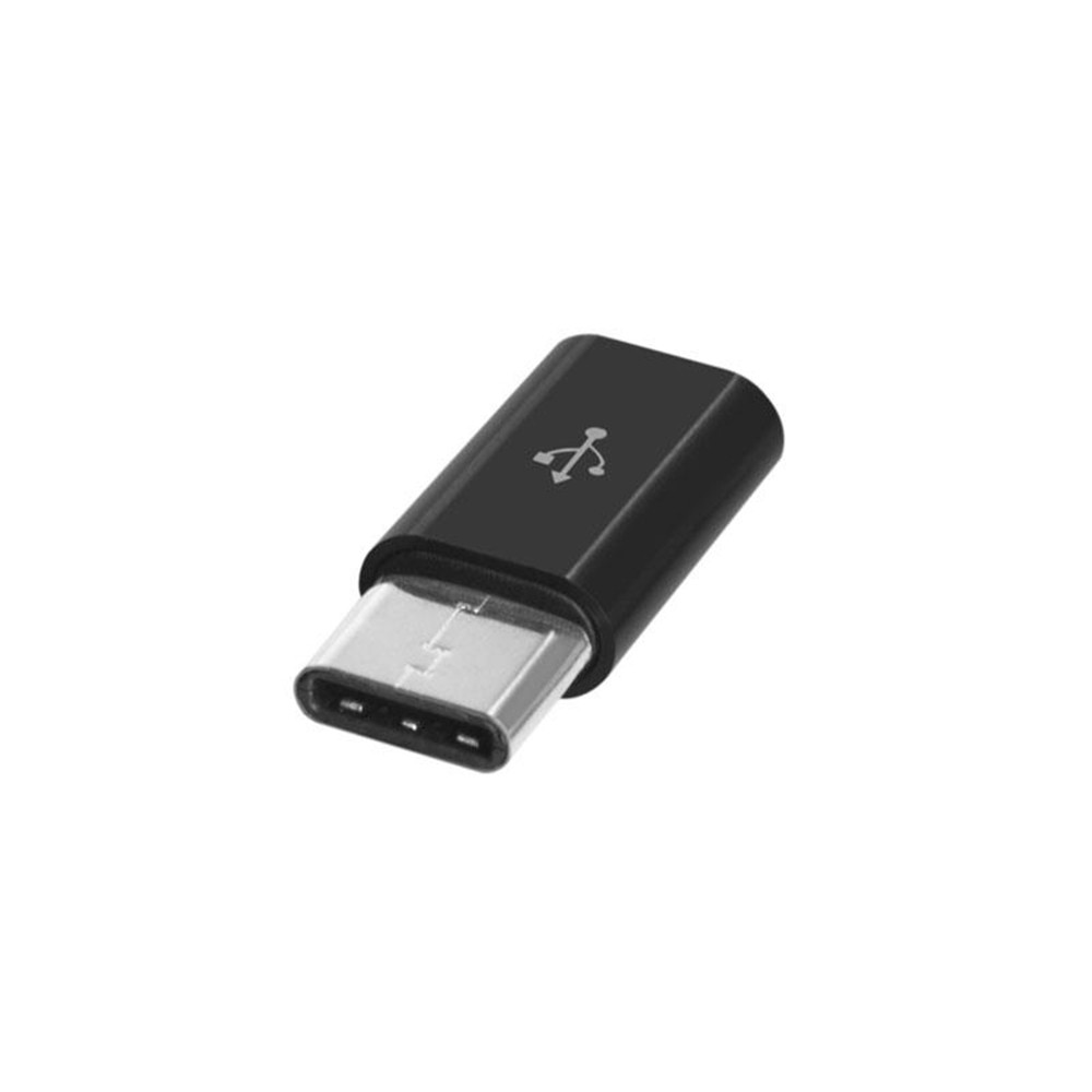 ONEVER USB Tipo C Adaptador de Conector Micro USB Hembra a USB-C Adaptador USB Macho 3.1 de conversi¨n de Datos para la Nota 8 S8 Plus Apple Macbook Nexus 6P 5X Google Pixel LG G5 G6 Negro 3PCS 