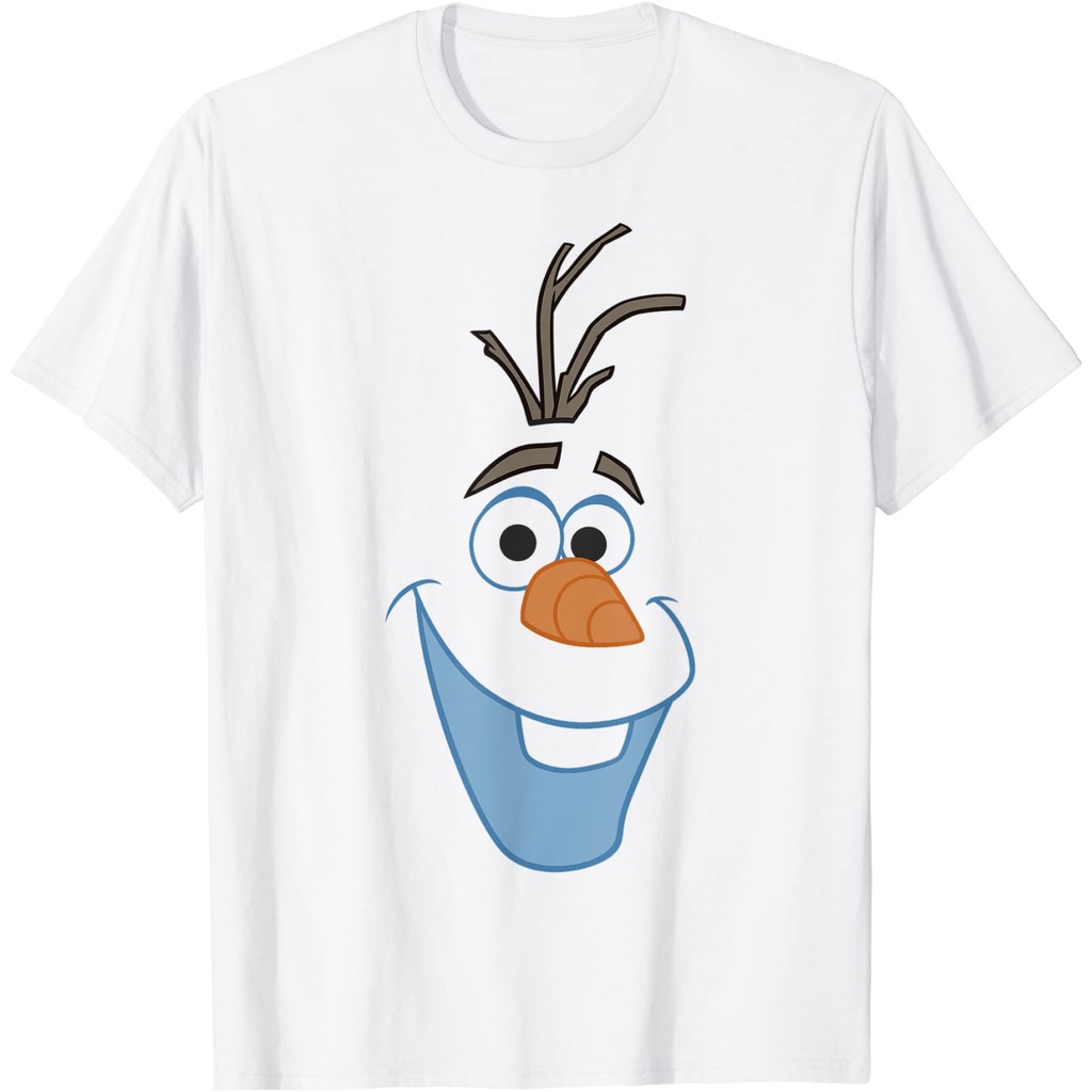 Camiseta Disney adulto Frozen Olaf camiseta de dibujos animados de cara  grande - camiseta hombre - camiseta mujer - camiseta hombre - camiseta para  hombre - camiseta mujer - camiseta niña -