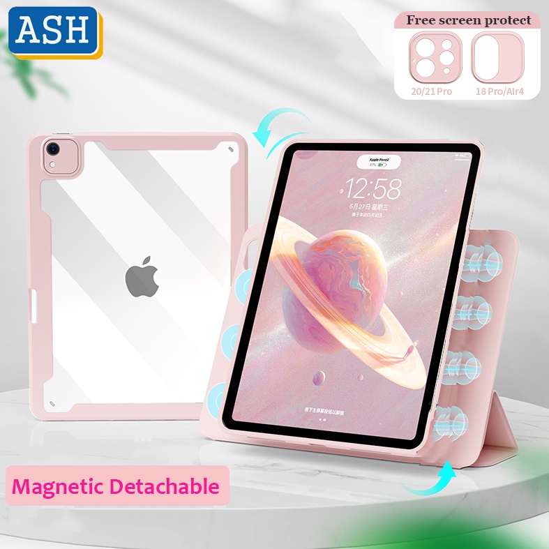 Inteligente delgada magnética de cuero soporte Funda cubierta para iPad 10.2 2020 8th generación 