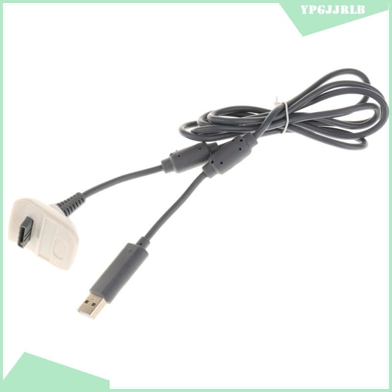 Para Xbox 360 Cable De Carga Usb Juego Y Carga Cable De Cobre Puro Para Xbox 360 Controladores De Juegos Inalambricos Blanco Shopee Mexico