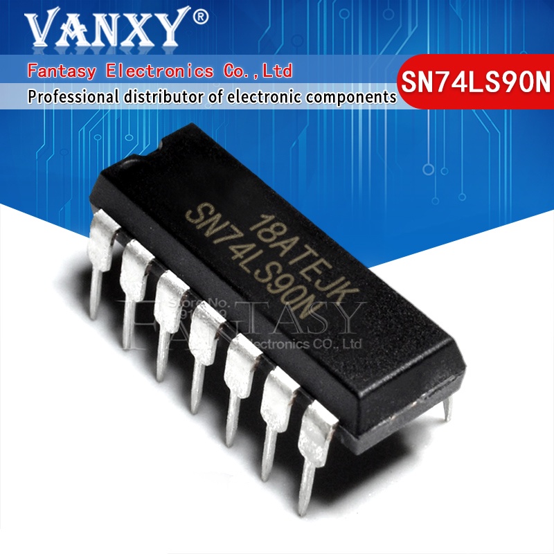50 Pezzi SN74LS90N IC Contatore Decennio – 14-DIP – Nuovi - Foto 5