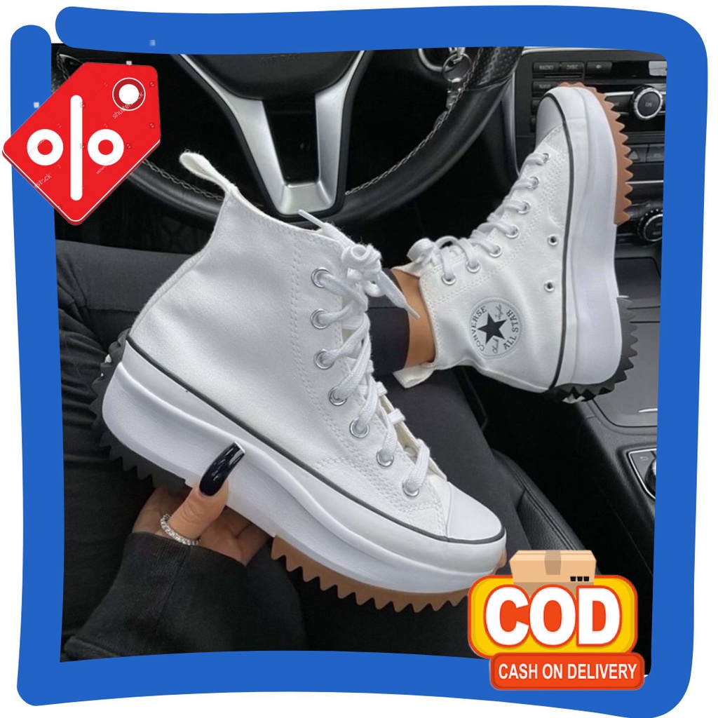 converse run star hike rojo