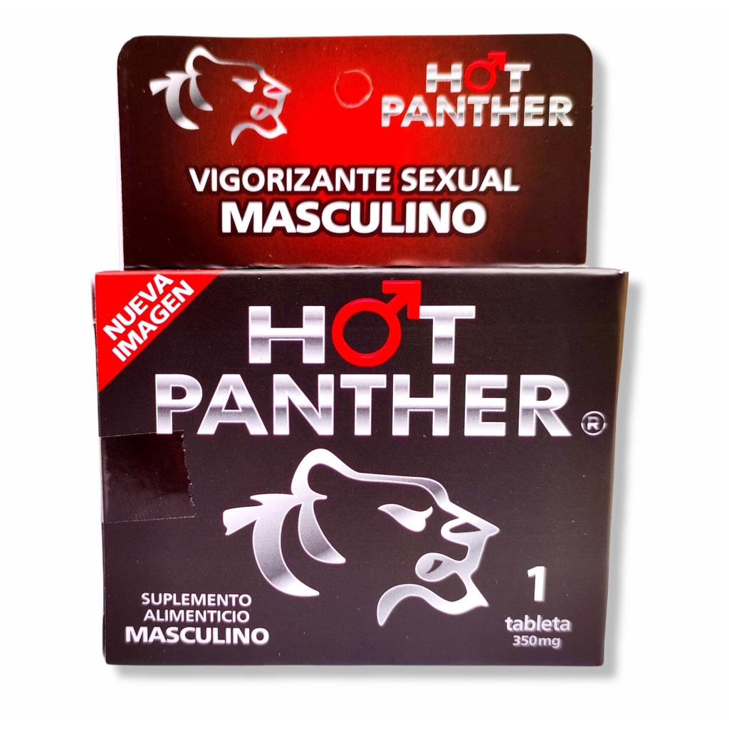 Pastilla Vigorizante Hot Panther Ereccion Firme Retardante pastilla para hombre